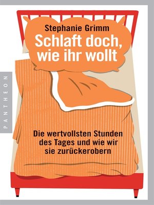 cover image of Schlaft doch, wie ihr wollt